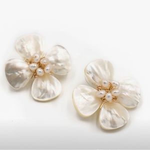 Hazen pearl poppy earrings. These have been discontinued band are hard to find